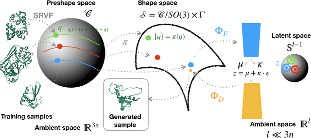 Figure 3 for G-VAE, a Geometric Convolutional VAE for ProteinStructure Generation