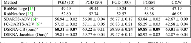 Figure 1 for DSRNA: Differentiable Search of Robust Neural Architectures
