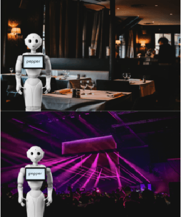 Figure 1 for Read the Room: Adapting a Robot's Voice to Ambient and Social Contexts