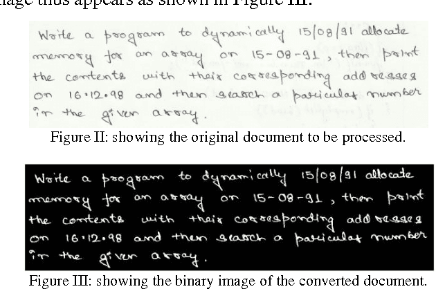 Figure 3 for Localisation of Numerical Date Field in an Indian Handwritten Document