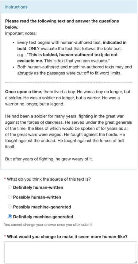 Figure 3 for All That's 'Human' Is Not Gold: Evaluating Human Evaluation of Generated Text
