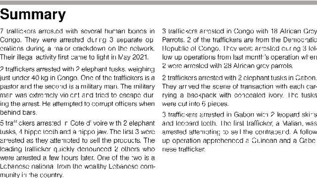 Figure 1 for Extracting and Visualizing Wildlife Trafficking Events from Wildlife Trafficking Reports