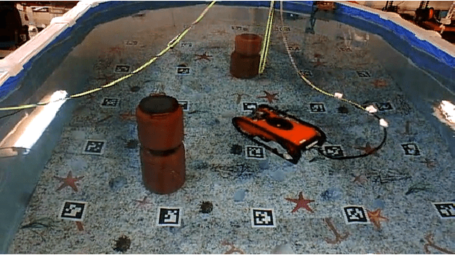 Figure 1 for A Robust Model Predictive Control Approach for Autonomous Underwater Vehicles Operating in a Constrained workspace