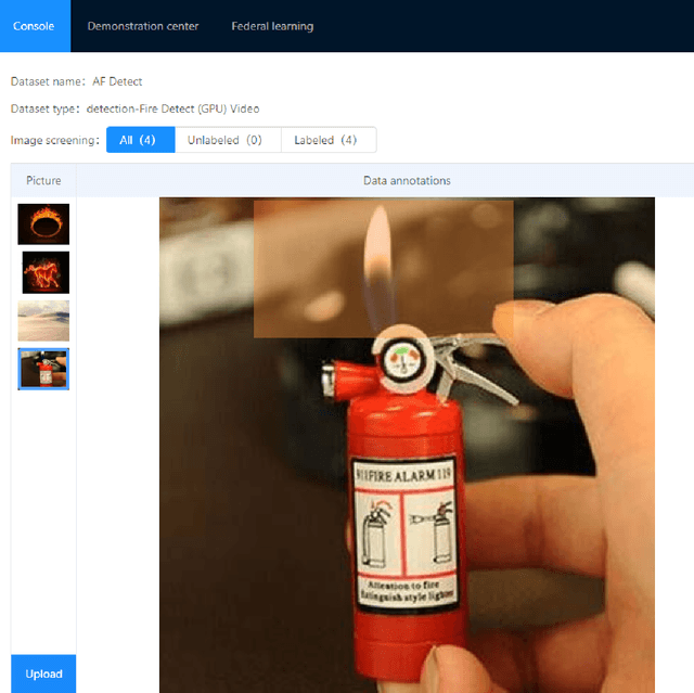 Figure 3 for FedVision: An Online Visual Object Detection Platform Powered by Federated Learning