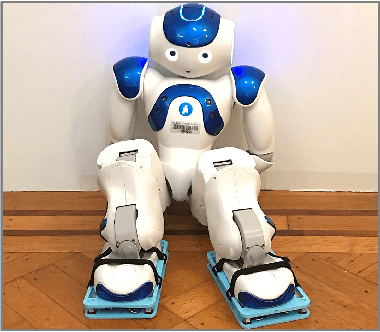 Figure 1 for Look at my new blue force-sensing shoes!