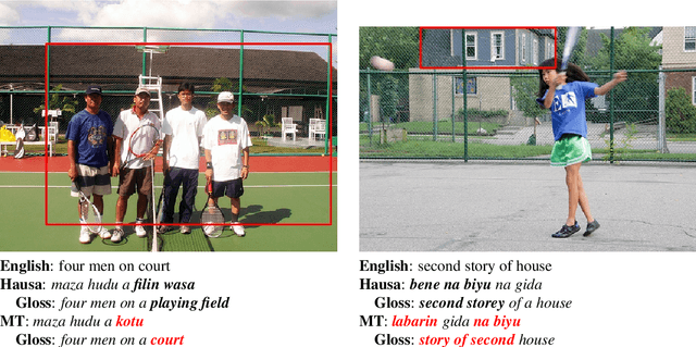 Figure 1 for Hausa Visual Genome: A Dataset for Multi-Modal English to Hausa Machine Translation