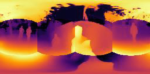 Figure 3 for Distortion-Tolerant Monocular Depth Estimation On Omnidirectional Images Using Dual-cubemap