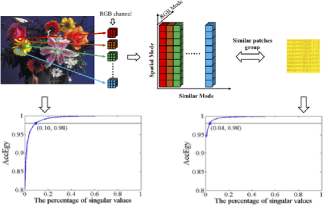 Figure 1 for Non-Local Robust Quaternion Matrix Completion for Large-Scale Color Images and Videos Inpainting