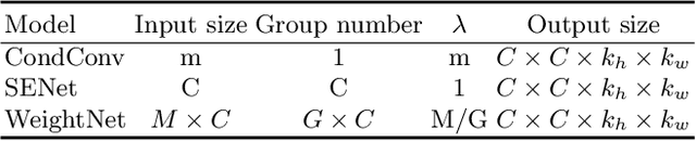 Figure 2 for WeightNet: Revisiting the Design Space of Weight Networks