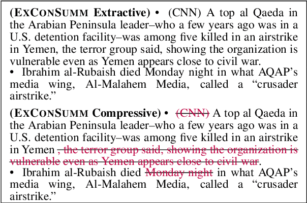 Figure 1 for Jointly Extracting and Compressing Documents with Summary State Representations