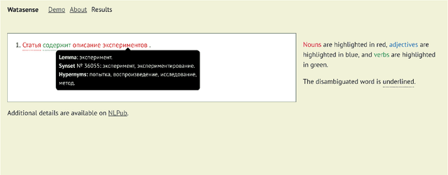 Figure 4 for An Unsupervised Word Sense Disambiguation System for Under-Resourced Languages