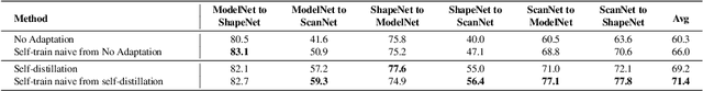 Figure 3 for Self-Distillation for Unsupervised 3D Domain Adaptation