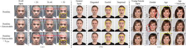 Figure 3 for Gated SwitchGAN for multi-domain facial image translation