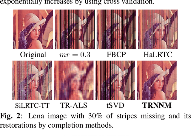 Figure 3 for Tensor-Ring Nuclear Norm Minimization and Application for Visual Data Completion