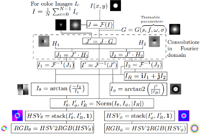 Figure 3 for A trainable monogenic ConvNet layer robust in front of large contrast changes in image classification