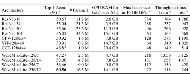 Figure 2 for WaveMix-Lite: A Resource-efficient Neural Network for Image Analysis