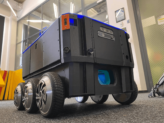 Figure 1 for CNN-based Omnidirectional Object Detection for HermesBot Autonomous Delivery Robot with Preliminary Frame Classification