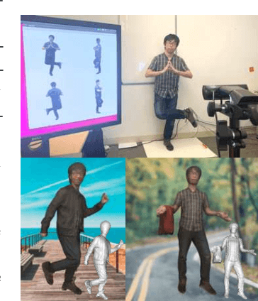 Figure 1 for Monocular Real-Time Volumetric Performance Capture