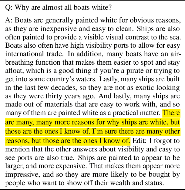 Figure 3 for Hurdles to Progress in Long-form Question Answering