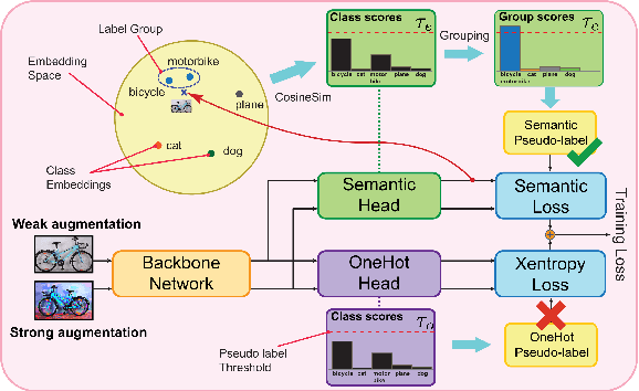 Figure 1 for All Labels Are Not Created Equal: Enhancing Semi-supervision via Label Grouping and Co-training