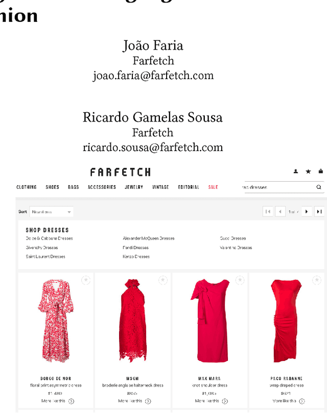 Figure 1 for A Hierarchical Deep Learning Natural Language Parser for Fashion