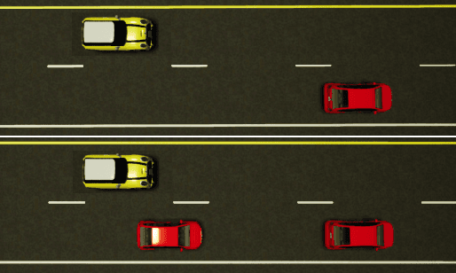Figure 1 for Online Risk-Bounded Motion Planning for Autonomous Vehicles in Dynamic Environments