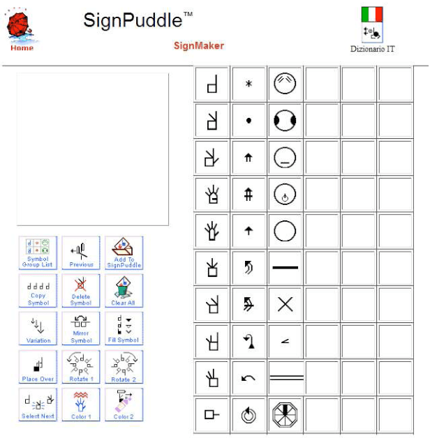 Figure 3 for Resource production of written forms of Sign Languages by a user-centered editor, SWift