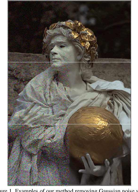 Figure 1 for Noisier2Noise: Learning to Denoise from Unpaired Noisy Data