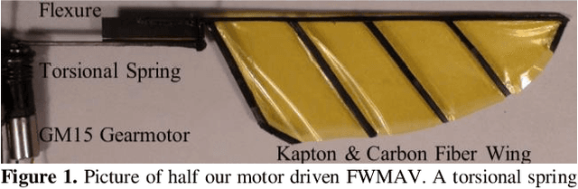 Figure 1 for Bio-inspired Flexible Twisting Wings Increase Lift and Efficiency of a Flapping Wing Micro Air Vehicle