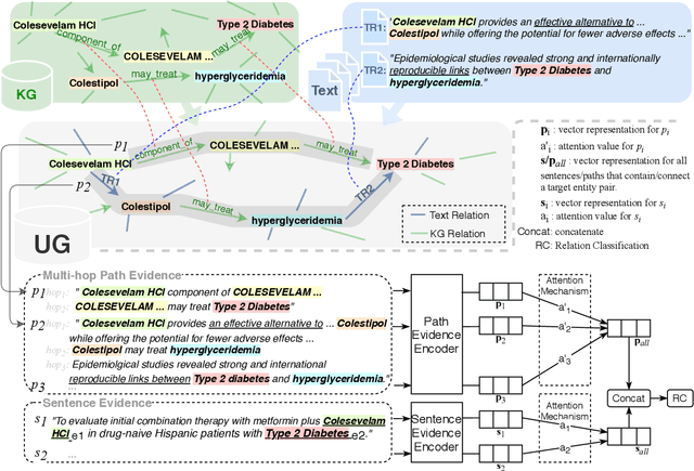 Figure 1 for Two Training Strategies for Improving Relation Extraction over Universal Graph