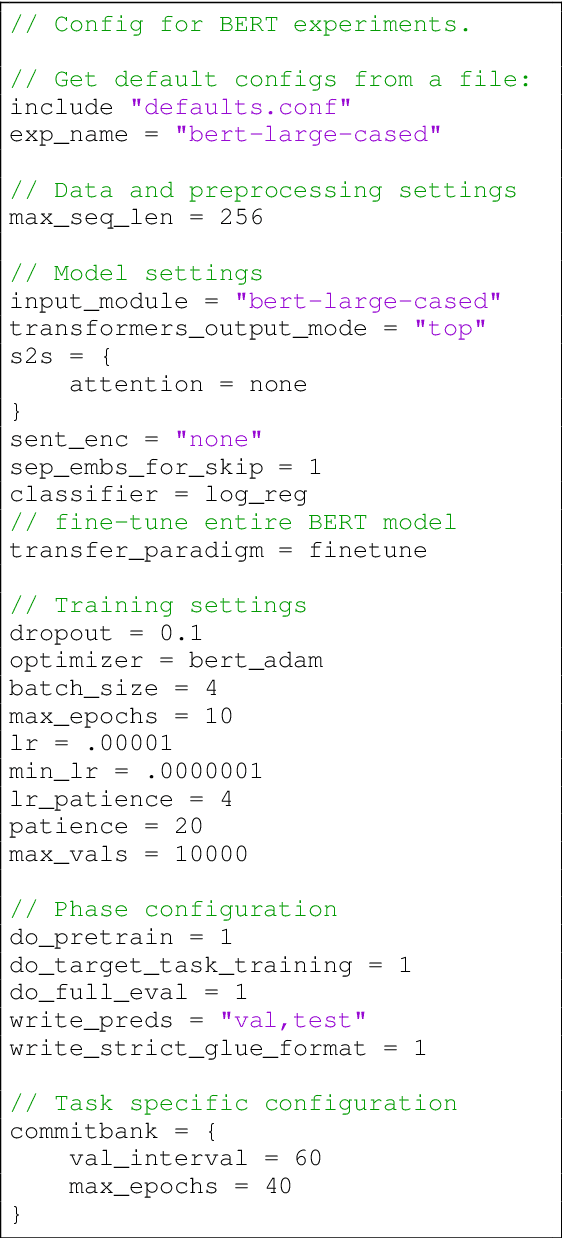 Figure 3 for jiant: A Software Toolkit for Research on General-Purpose Text Understanding Models