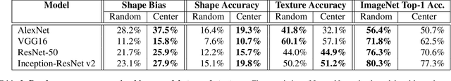 Figure 4 for Exploring the Origins and Prevalence of Texture Bias in Convolutional Neural Networks