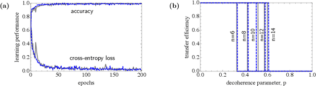 Figure 4 for Machine learning transfer efficiencies for noisy quantum walks