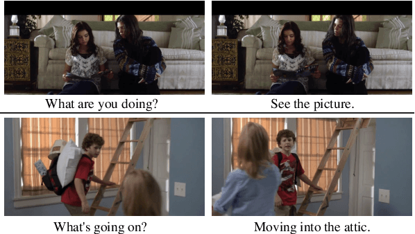 Figure 1 for OpenViDial: A Large-Scale, Open-Domain Dialogue Dataset with Visual Contexts