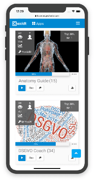 Figure 2 for KnowledgeCheckR: Intelligent Techniques for Counteracting Forgetting