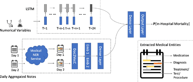 Figure 1 for Improving Hospital Mortality Prediction with Medical Named Entities and Multimodal Learning