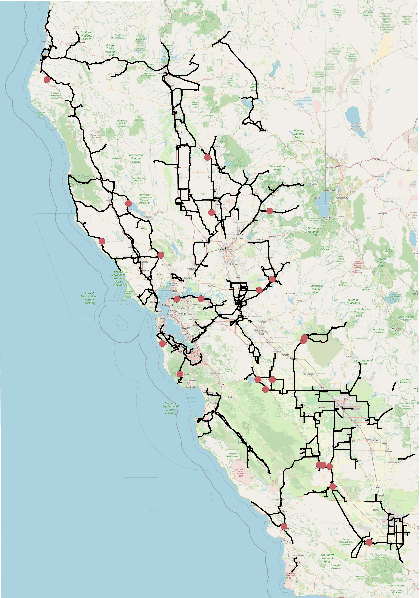 Figure 2 for Predicting Electricity Infrastructure Induced Wildfire Risk in California