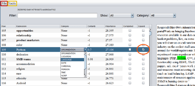 Figure 3 for Term Set Expansion based on Multi-Context Term Embeddings: an End-to-end Workflow