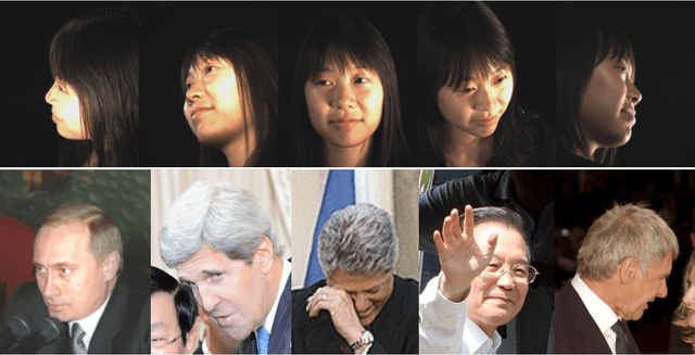 Figure 1 for When 3D-Aided 2D Face Recognition Meets Deep Learning: An extended UR2D for Pose-Invariant Face Recognition