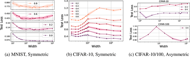 Figure 2 for Superior generalization of smaller models in the presence of significant label noise