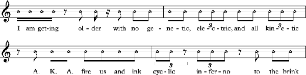 Figure 4 for Shimon the Rapper: A Real-Time System for Human-Robot Interactive Rap Battles