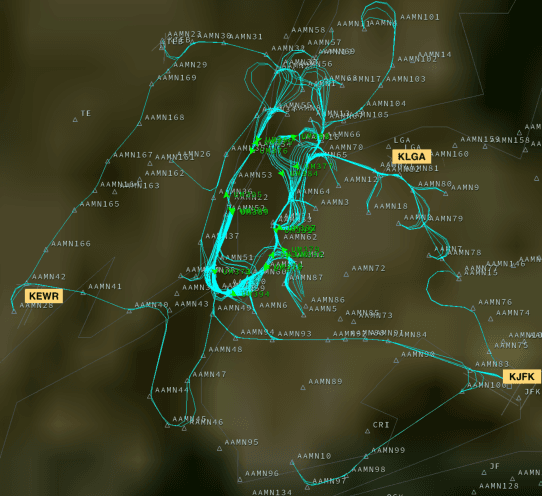 Figure 2 for AAM-Gym: Artificial Intelligence Testbed for Advanced Air Mobility