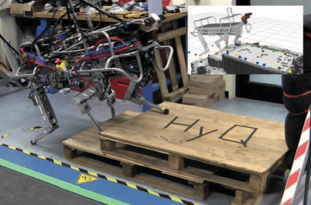 Figure 1 for On-line and on-board planning and perception for quadrupedal locomotion