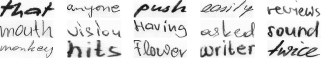 Figure 1 for GANwriting: Content-Conditioned Generation of Styled Handwritten Word Images