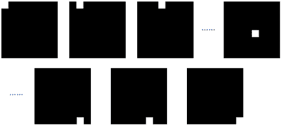 Figure 3 for 3D Single-pixel imaging with active sampling patterns and learning based reconstruction