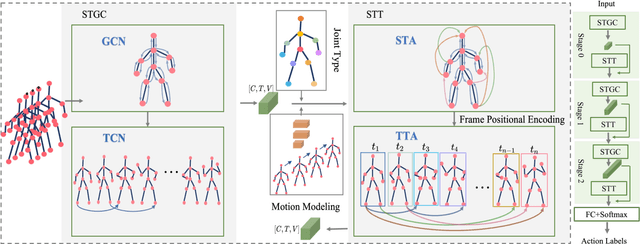 Figure 1 for GCsT: Graph Convolutional Skeleton Transformer for Action Recognition