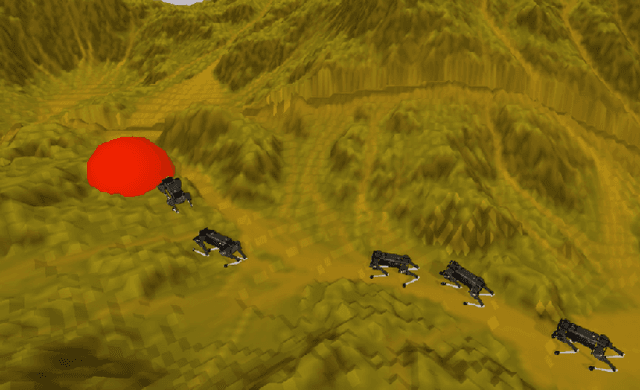 Figure 4 for Zero-Shot Terrain Generalization for Visual Locomotion Policies