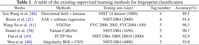 Figure 1 for An Unsupervised Deep-Learning Method for Fingerprint Classification: the CCAE Network and the Hybrid Clustering Strategy
