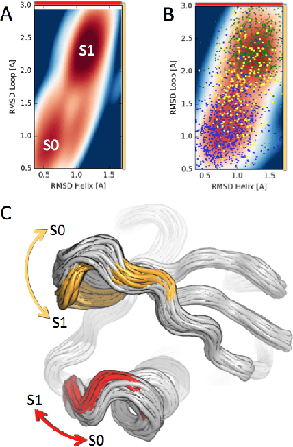 Figure 2 for Understanding Protein Dynamics with L1-Regularized Reversible Hidden Markov Models