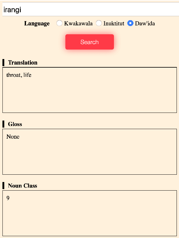 Figure 4 for A Summary of the First Workshop on Language Technology for Language Documentation and Revitalization